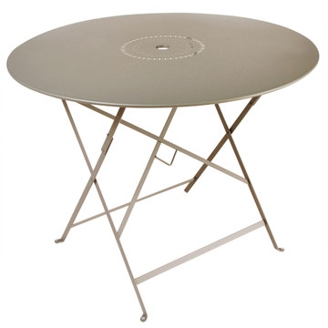Table pliante FLORÉAL de Fermob D.96 muscade