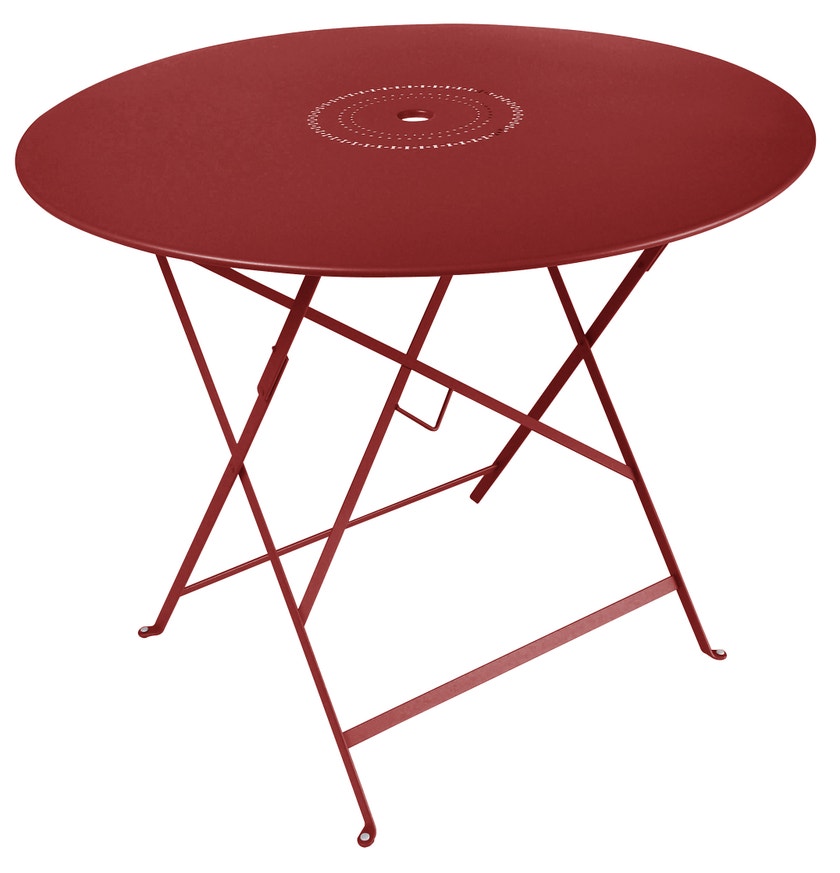 Table pliante FLORÉAL de Fermob D.96 piment