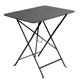 Table rectangulaire 77 x 57 cm Bistro Carbone 
