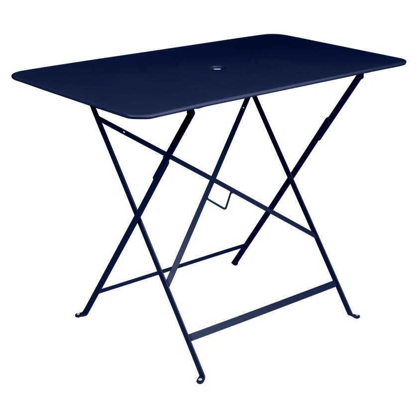 Table rectangulaire 97 x 57 cm BISTRO de Fermob, Bleu abysse Table rectangulaire 97 x 57 cm BISTRO de Fermob, Bleu abysse