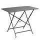 Table rectangulaire 97 x 57 cm  BISTRO Carbone 