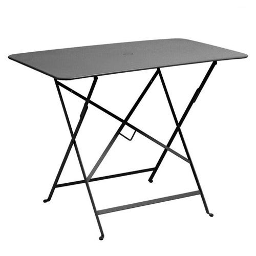 Table rectangulaire 97 x 57 cm BISTRO de Fermob Carbone Table rectangulaire 97 x 57 cm BISTRO de Fermob Carbone