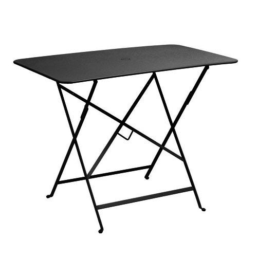 Table rectangulaire 97 X 57 CM BISTRO de Fermob, Réglisse Table rectangulaire 97 X 57 CM BISTRO de Fermob, Réglisse