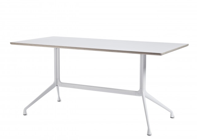 Table rectangulaire AAT10 de Hay, Blanc, L.280 x P.90 x H.73 Table rectangulaire AAT10 de Hay, Blanc, L.280 x P.90 x H.73