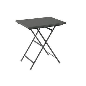 Table rectangulaire ARC EN CIEL de Emu 70 cm, Fer ancien