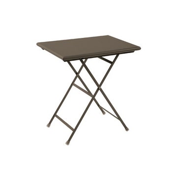 Table rectangulaire ARC EN CIEL de Emu 70 cm, Marron d'inde