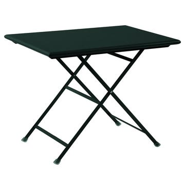 Table rectangulaire ARC EN CIEL de Emu 70 cm, Noir