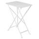 Table rectangulaire BISTRO 37 x 57 cm , Blanc coton
