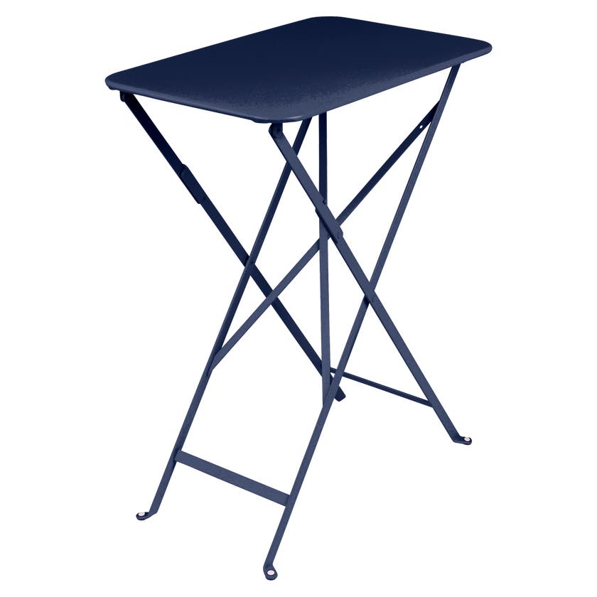 Table rectangulaire BISTRO 37 x 57 cm de Fermob, Bleu abysse Table rectangulaire BISTRO 37 x 57 cm de Fermob, Bleu abysse