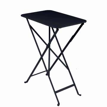 Table rectangulaire BISTRO 37 x 57 cm de Fermob, Carbone 