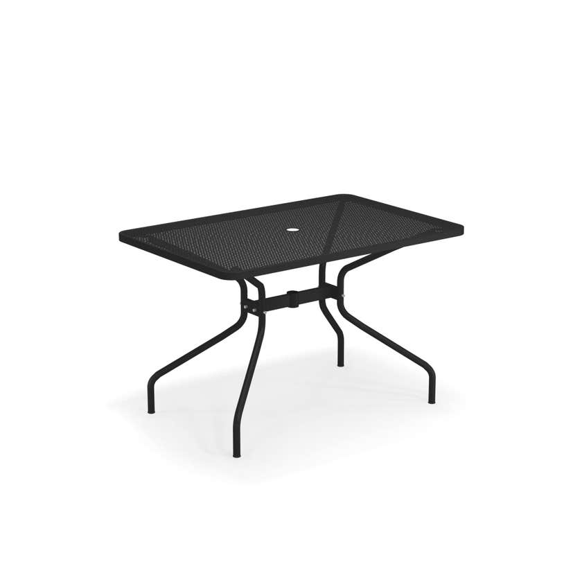 Table rectangulaire CAMBI de Emu, 120 x 80 cm, Noir Table rectangulaire CAMBI de Emu, 120 x 80 cm, Noir