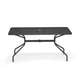 Table rectangulaire CAMBI de Emu, 180 x 80 cm, Fer ancien 
