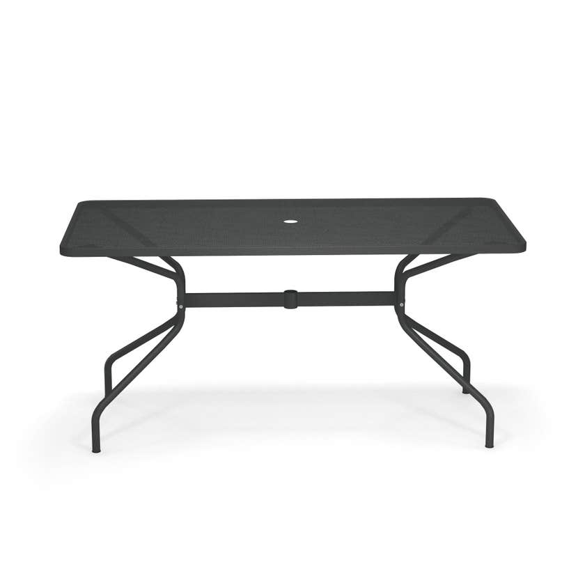 Table rectangulaire CAMBI de Emu, 180 x 80 cm, Fer ancien Table rectangulaire CAMBI de Emu, 180 x 80 cm, Fer ancien