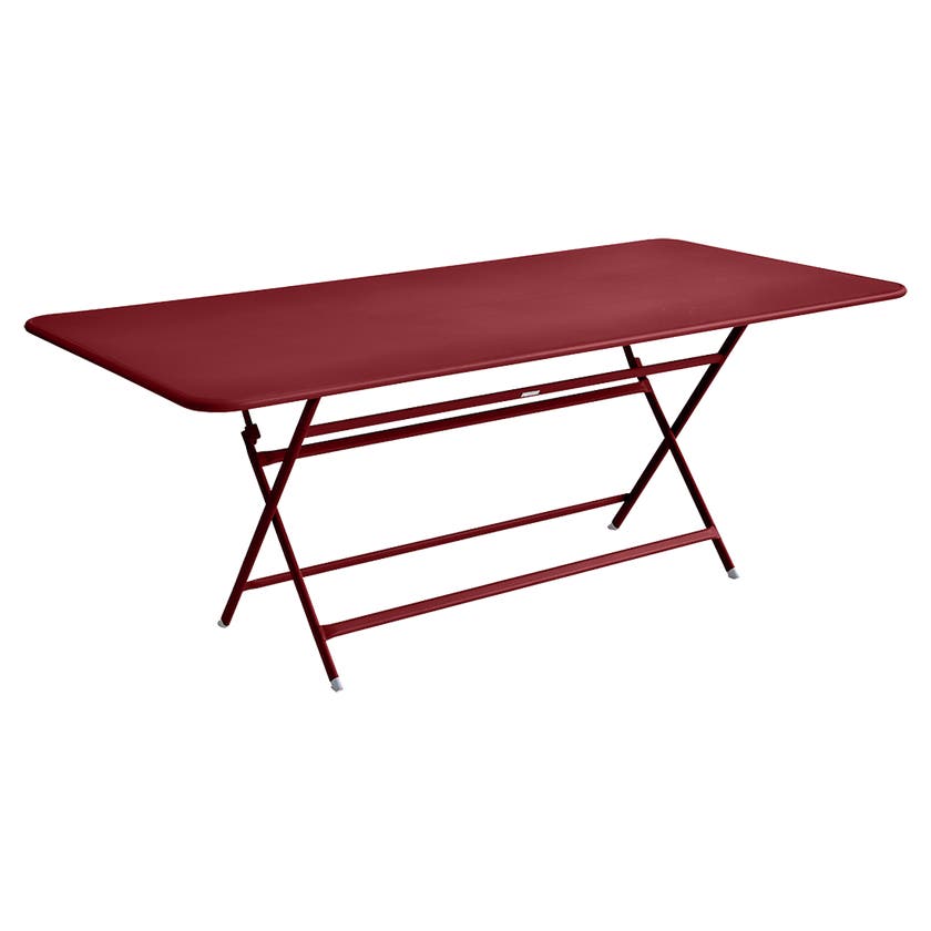 Table rectangulaire CARACTÈRE de Fermob, Piment Table rectangulaire CARACTÈRE de Fermob, Piment