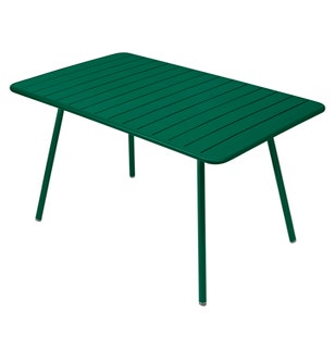 Table rectangulaire confort 6 LUXEMBOURG de Fermob, couleur cèdre