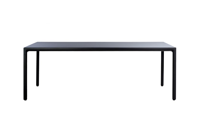Table rectangulaire ILLUM de Tribù, Piombo Table rectangulaire ILLUM de Tribù, Piombo