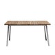 Table rectangulaire  INOUT de Gervasoni, L. 240, plateau teck