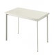Table rectangulaire STAR, Blanc mat