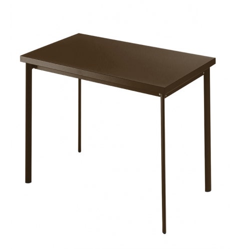 Table rectangulaire STAR de Emu, Marron d'Inde