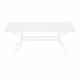 Table ROMANE 180 cm blanc coton