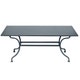 Table ROMANE 180 cm gris orage