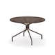 Table ronde CAMBI de Emu, Ø120 cm, Marron d'Inde