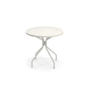 Table ronde CAMBI de Emu, Ø 80 cm, Blanc mat