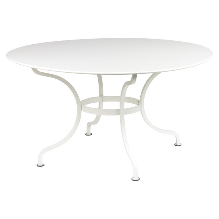 Table ronde D.137 ROMANE de Fermob, Blanc Table ronde D.137 ROMANE de Fermob, Blanc