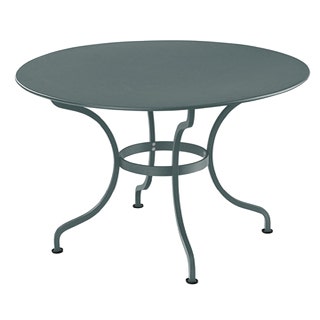 Table ronde D.137 ROMANE de Fermob, Gris orage 