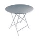 Table ronde pliante BISTRO D.117 x H.74 cm Gris orage