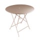 Table ronde pliante BISTRO D.117 x H.74 cm Muscade