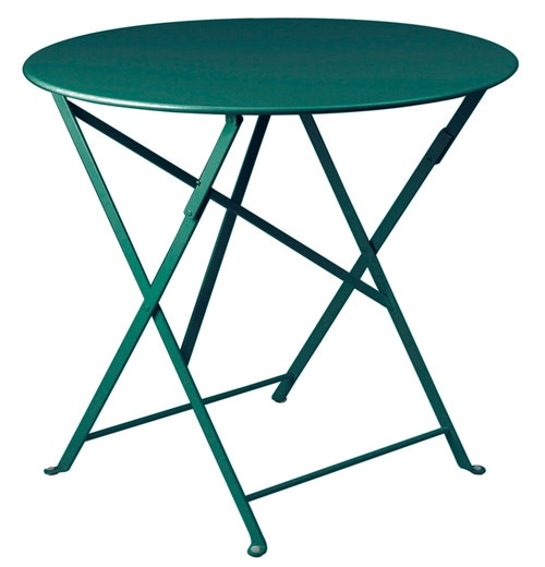 Table ronde pliante BISTRO de Fermob D.60 x H.74 cm Cèdre