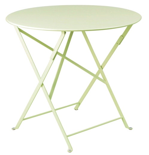 Table ronde pliante BISTRO de Fermob D.60 x H.74 cm Tilleul