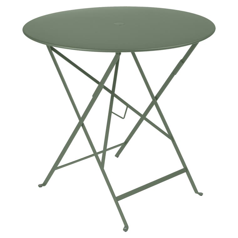 Table ronde pliante BISTRO de Fermob D.77 x H.74 cm Cactus Table ronde pliante BISTRO de Fermob D.77 x H.74 cm Cactus
