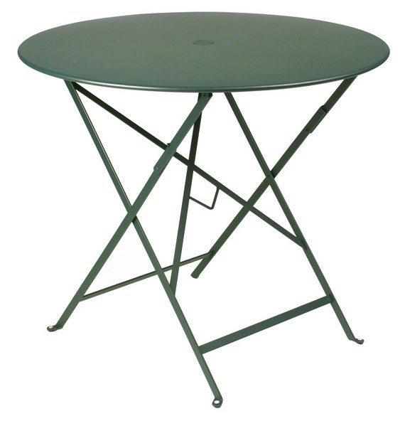 Table ronde pliante BISTRO de Fermob D.77 x H.74 cm Cèdre