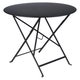 Table ronde pliante BISTRO D.77 x H.74 cm Réglisse