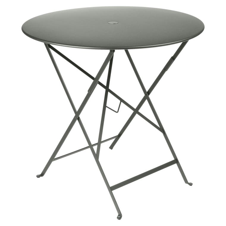 Table ronde pliante BISTRO de Fermob D.77 x H.74 cm Romarin Table ronde pliante BISTRO de Fermob D.77 x H.74 cm Romarin