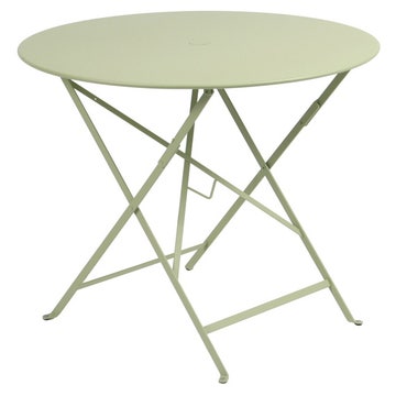 Table ronde pliante BISTRO de Fermob D.77 x H.74 cm Tilleul