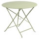 Table ronde pliante BISTRO D.77 x H.74 cm Tilleul