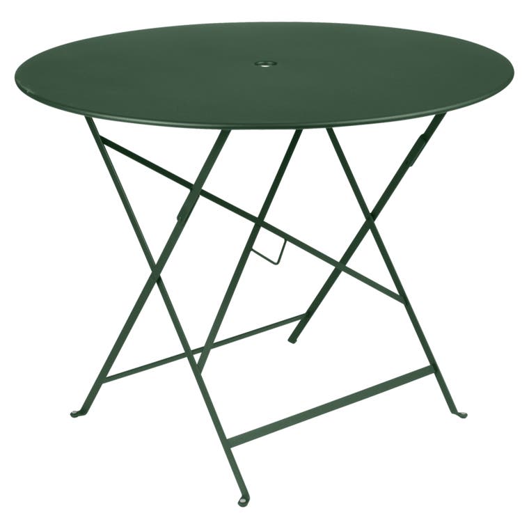 Table ronde pliante BISTRO de Fermob D.96 x H.74 cm Cèdre Table ronde pliante BISTRO de Fermob D.96 x H.74 cm Cèdre