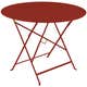 Table ronde pliante BISTRO D.96 x H.74 cm Piment