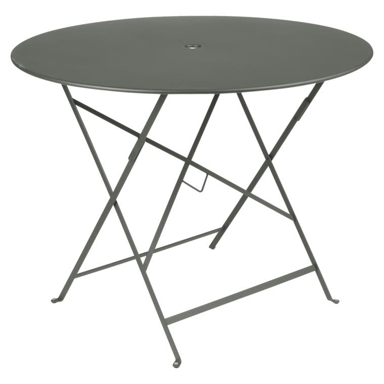 Table ronde pliante BISTRO de Fermob D.96 x H.74 cm Romarin Table ronde pliante BISTRO de Fermob D.96 x H.74 cm Romarin