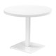 Table ronde ROUND de Emu, Blanc mat