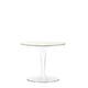 Table ronde TIP TOP, Blanc Opaque 