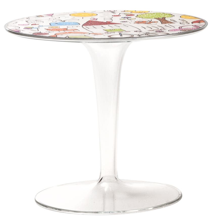 Table ronde TIP TOP KIDS de Kartell, esquisse