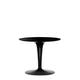 Table ronde TIP TOP MONO, Noir brillant