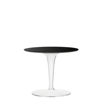 Table ronde TIP TOP de Kartell, Noir Opaque 