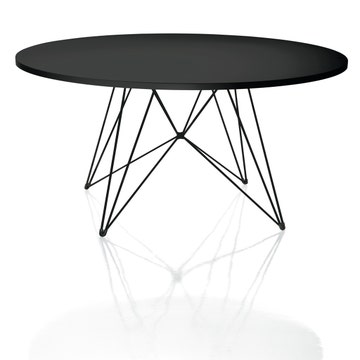 Table ronde XZ3 de Magis, Noir / Noir
