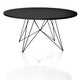 Table ronde XZ3, Noir / Noir