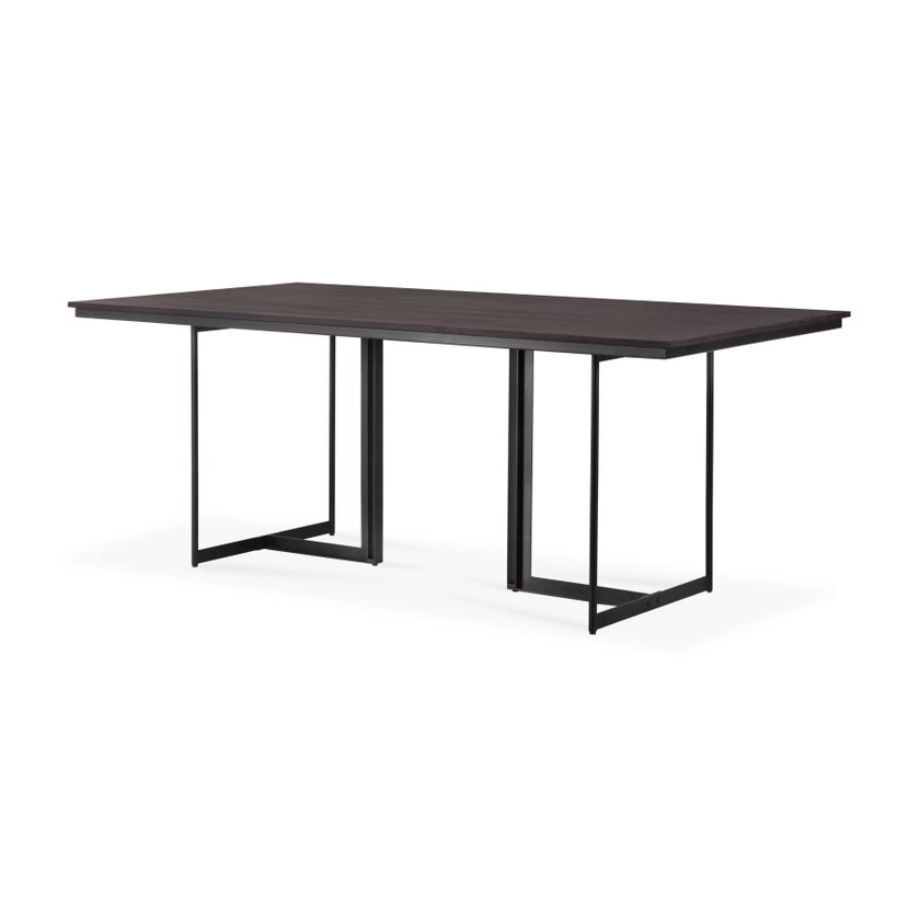 Table Tacet - teck vernis - brun foncé - rectangulaire 200 x 100 x 76 Table Tacet - teck vernis - brun foncé - rectangulaire 200 x 100 x 76